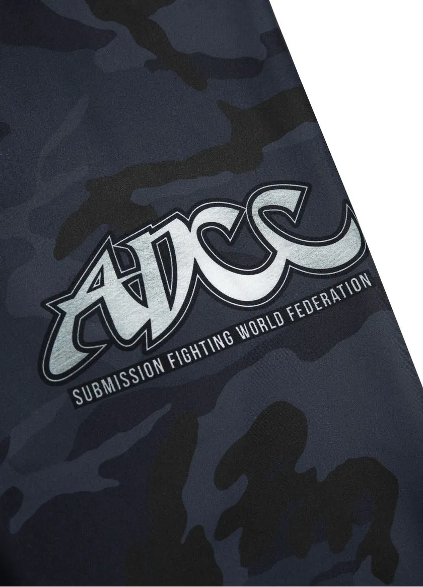 ADCC Compression Pants - All Black Camo Sports