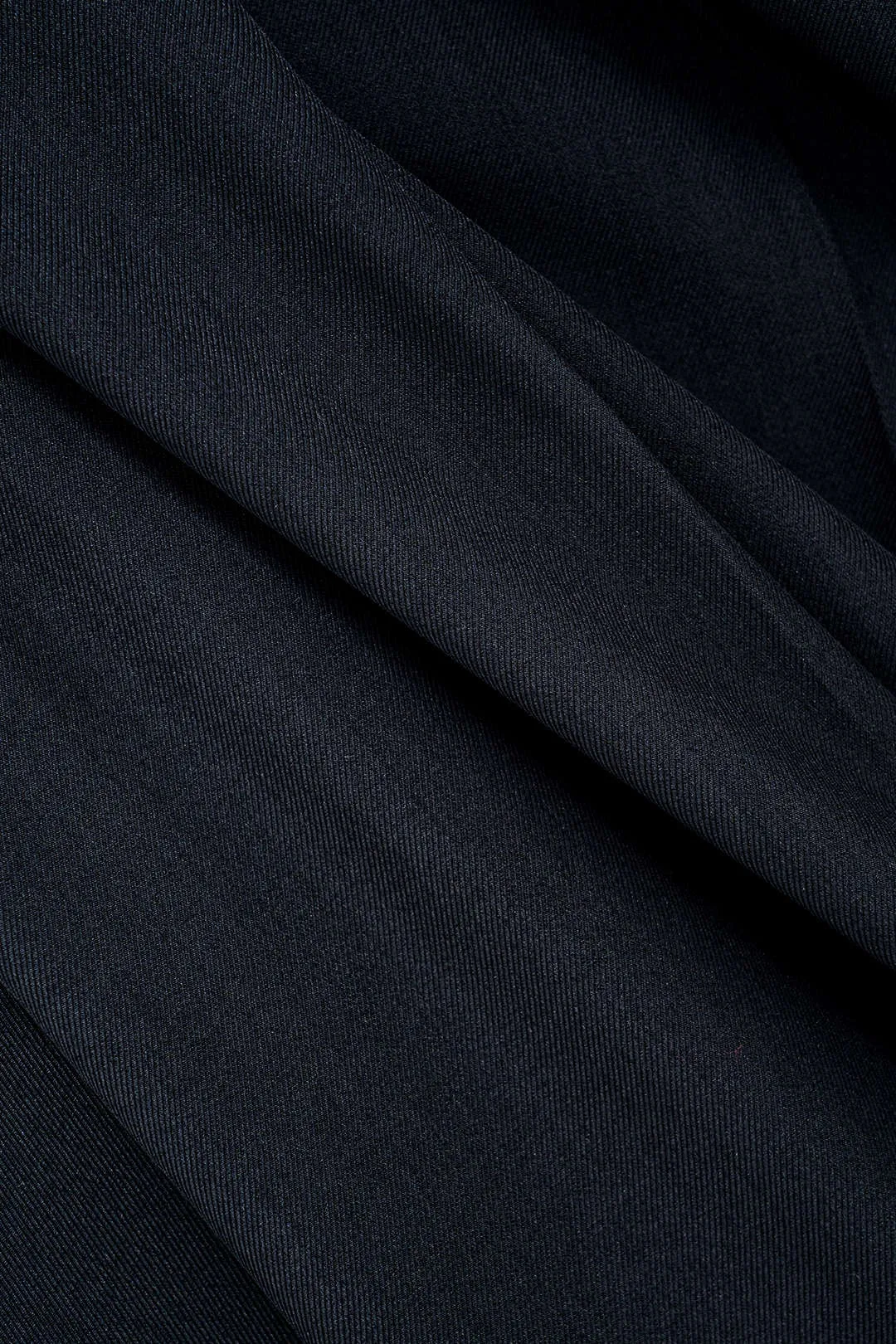 Asymmetrical Wide Leg Trousers in Plain Fabric