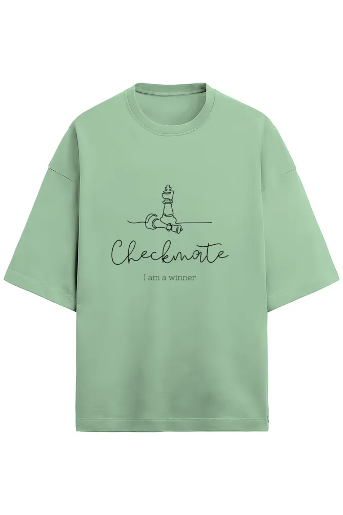 Checkmate - Terry Oversized Tshirt (Women)