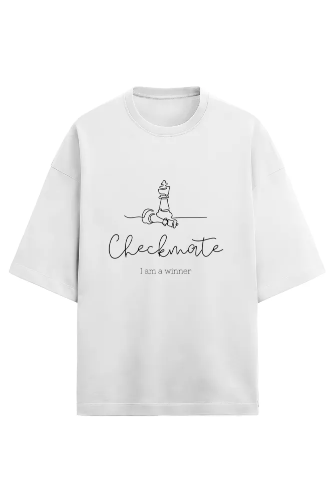 Checkmate - Terry Oversized Tshirt (Women)
