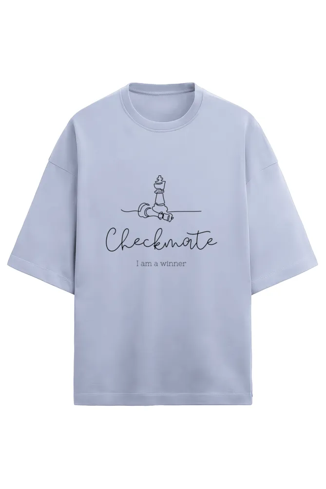 Checkmate - Terry Oversized Tshirt (Women)