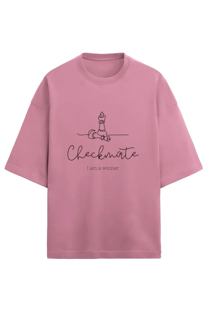 Checkmate - Terry Oversized Tshirt (Women)
