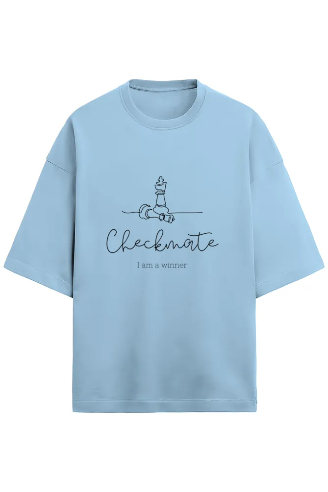 Checkmate - Terry Oversized Tshirt (Women)