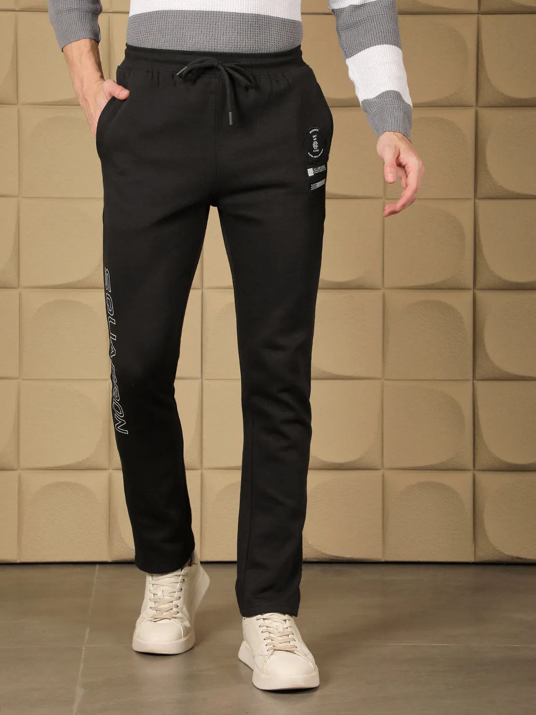 COBB BLACK PRINTED WINTER LOWER