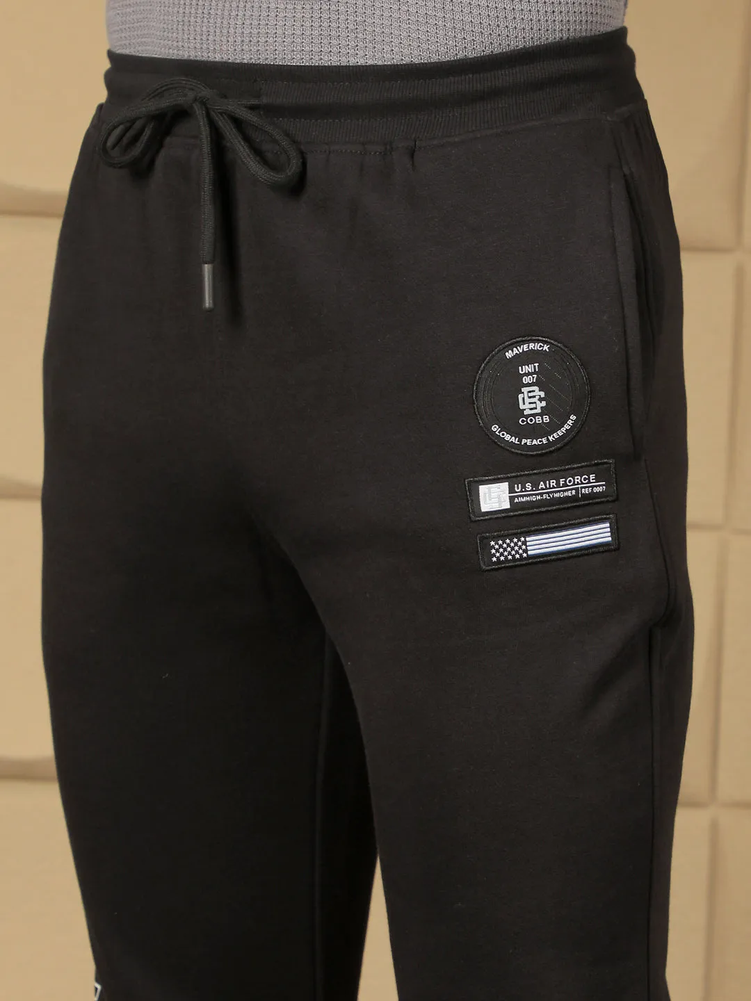 COBB BLACK PRINTED WINTER LOWER