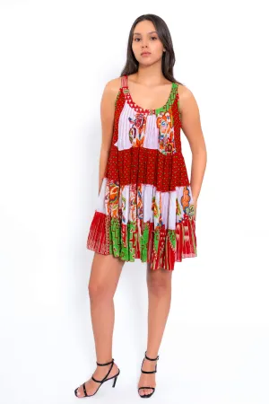 DIN 10003 Patchwork dress