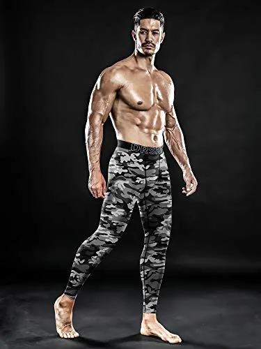 DRSKIN 3-Pack Compression Pants (Line, L)