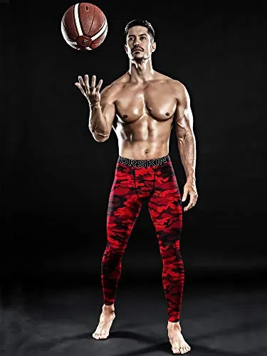 DRSKIN 3-Pack Compression Pants (Line, L)