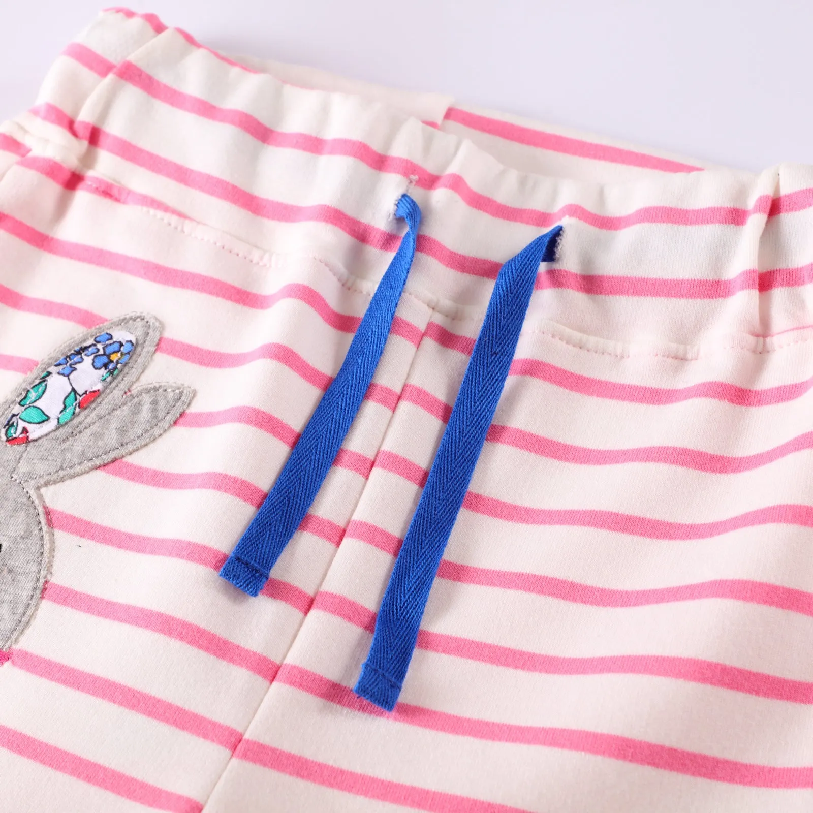 Embroidered Children's Pants Autumn Terry Cotton Children's Pants