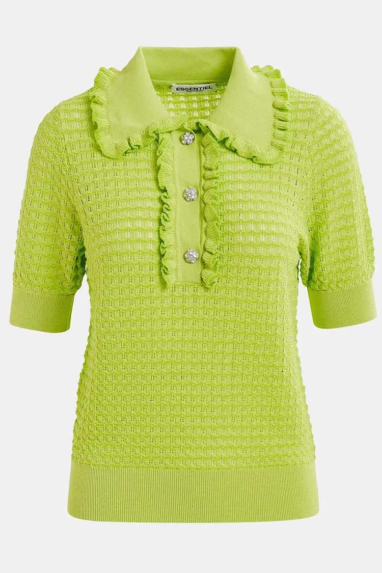 Hemirates Polo w Ruffles and Rhinestones
