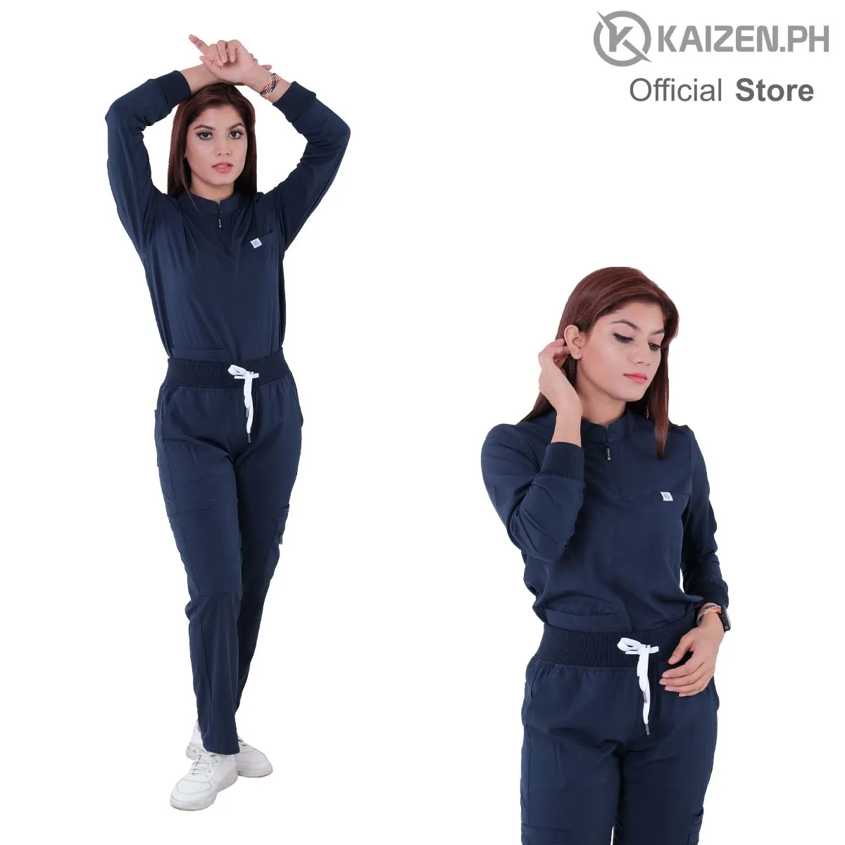 KSS2G-06 Chinese Collar Zipper Top