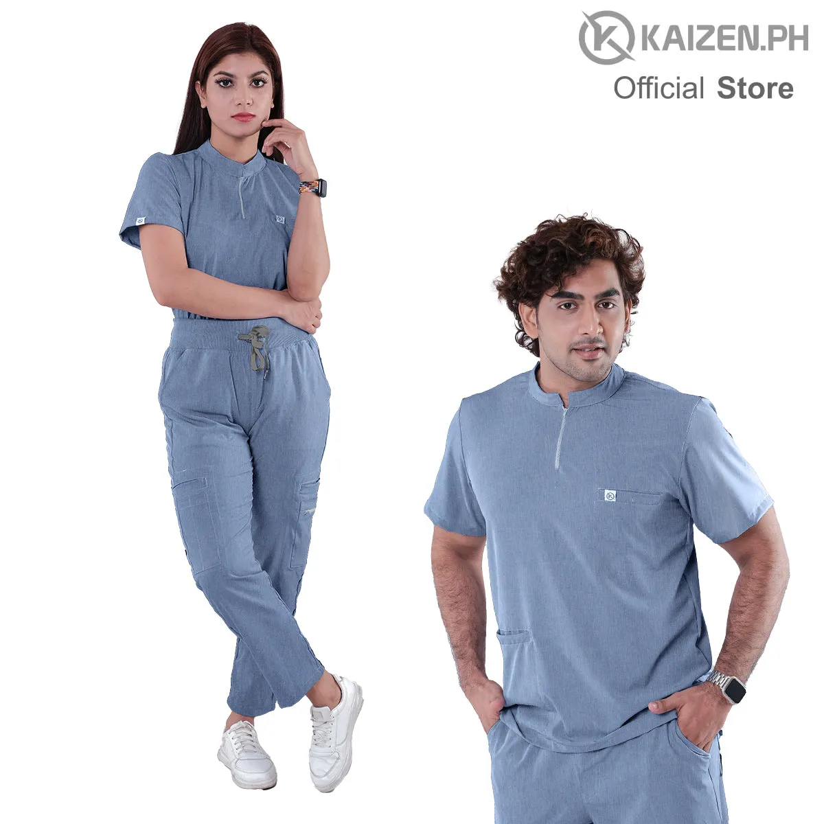 KSS2G-06 Chinese Collar Zipper Top