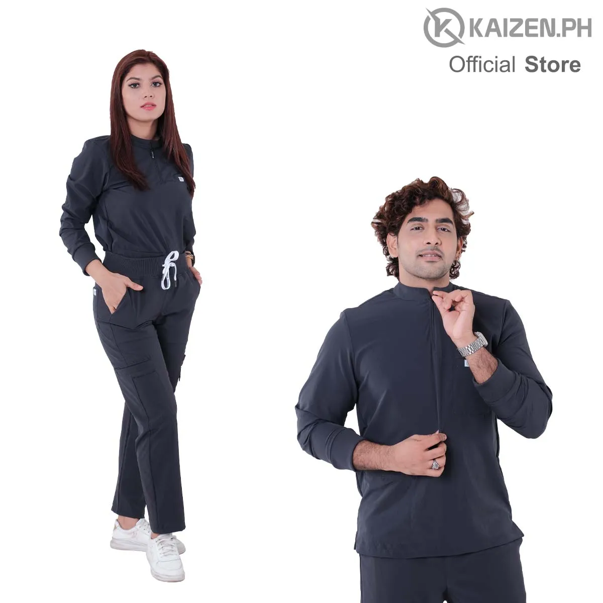 KSS2G-06 Chinese Collar Zipper Top