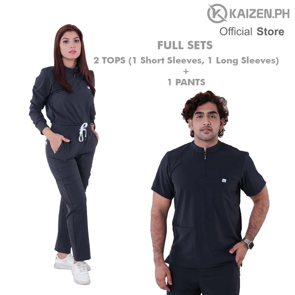 KSS2G-06 Chinese Collar Zipper Top