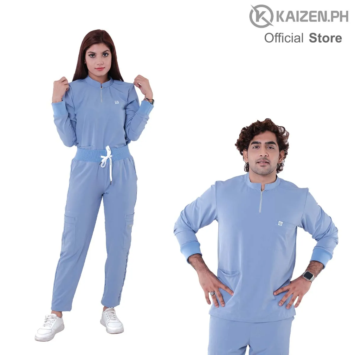 KSS2G-06 Chinese Collar Zipper Top