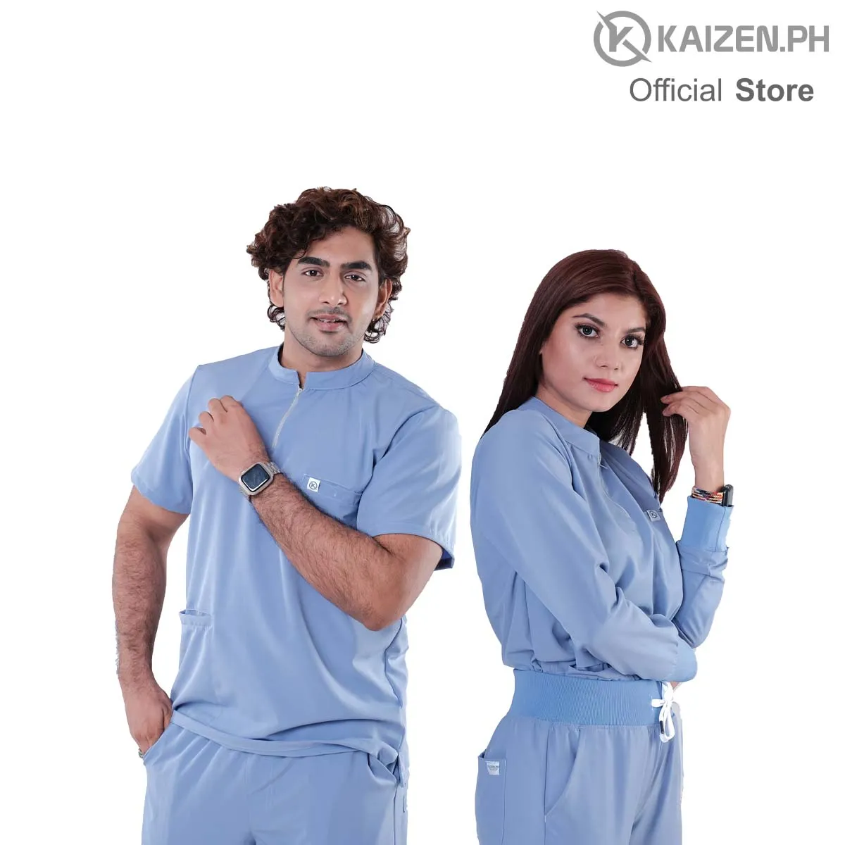 KSS2G-06 Chinese Collar Zipper Top