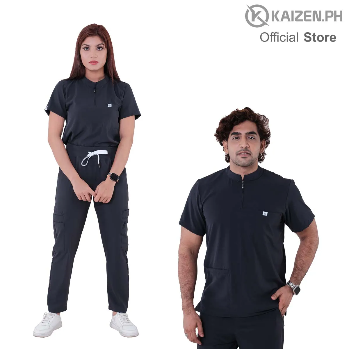 KSS2G-06 Chinese Collar Zipper Top