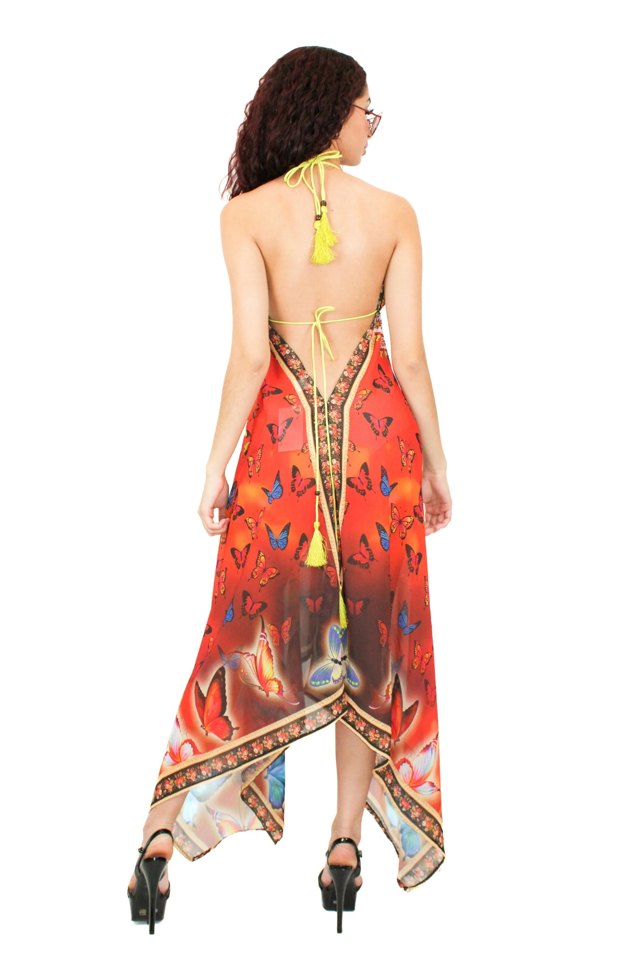 LD-104 Dress Turquoise Mix