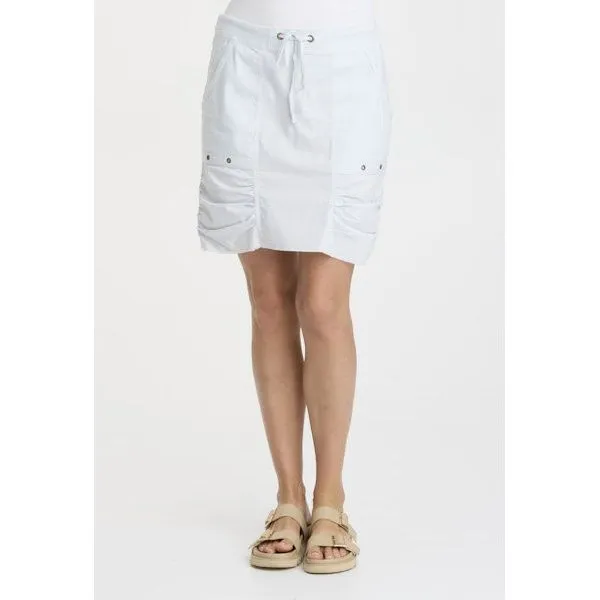 Leland Skirt in Fantail Blue