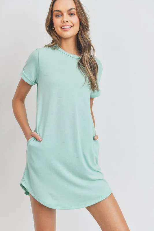 Look At Me Now Mint Dress - FINAL SALE