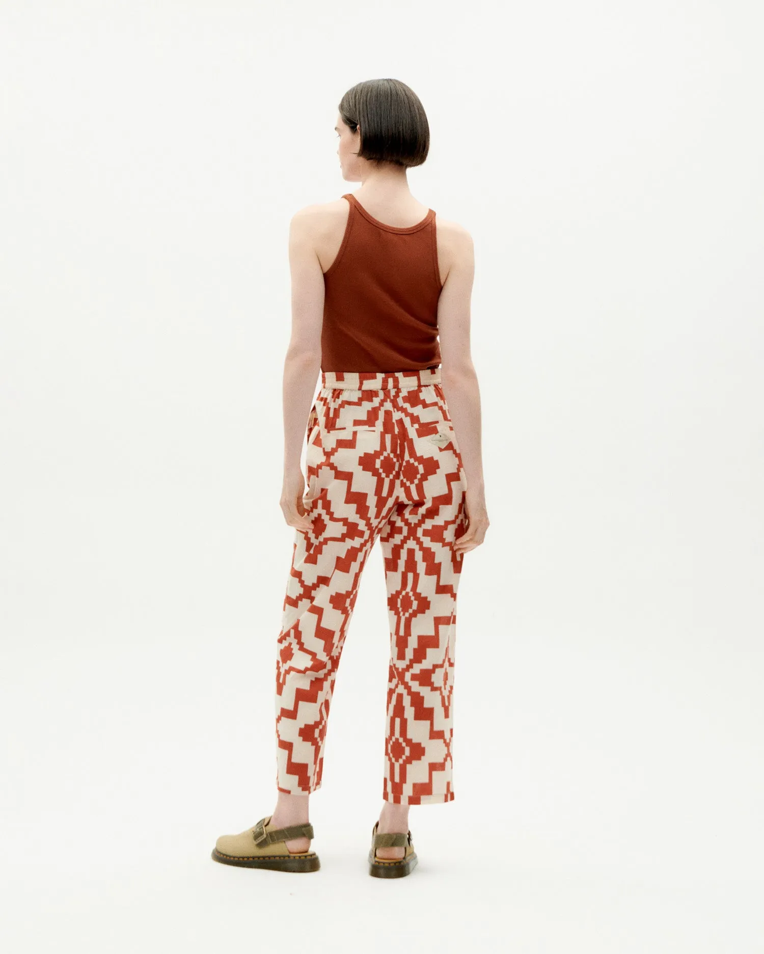 Mariam Pants Illusion Orange