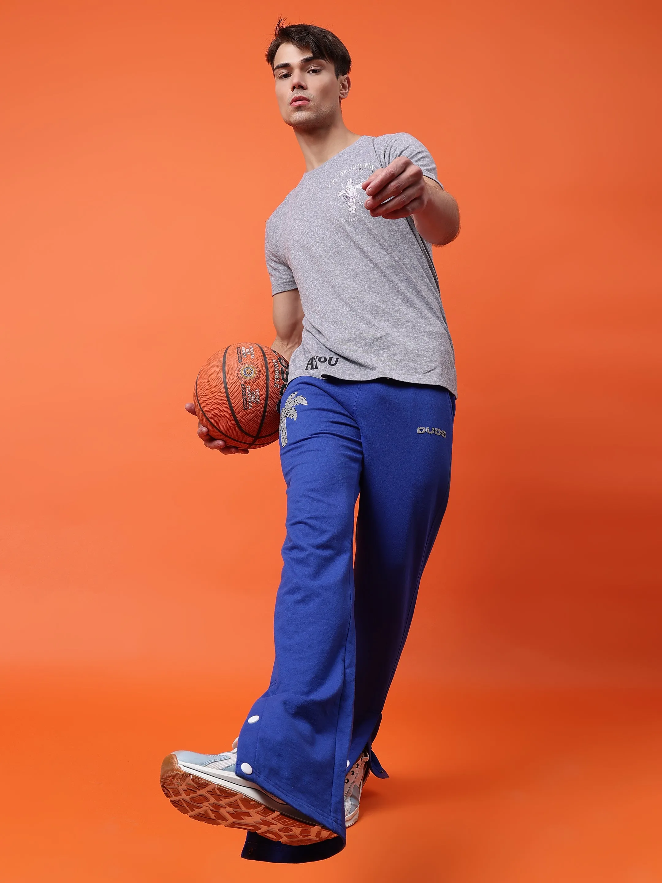 PHOENIX  DIGITAL PRINTED JOGGERS (ROYAL BLUE)