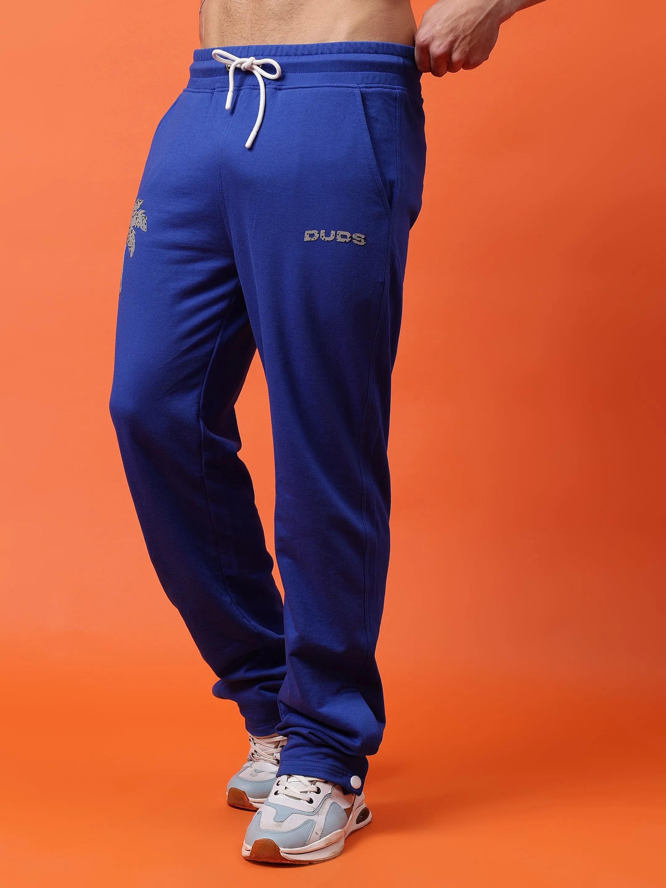 PHOENIX  DIGITAL PRINTED JOGGERS (ROYAL BLUE)