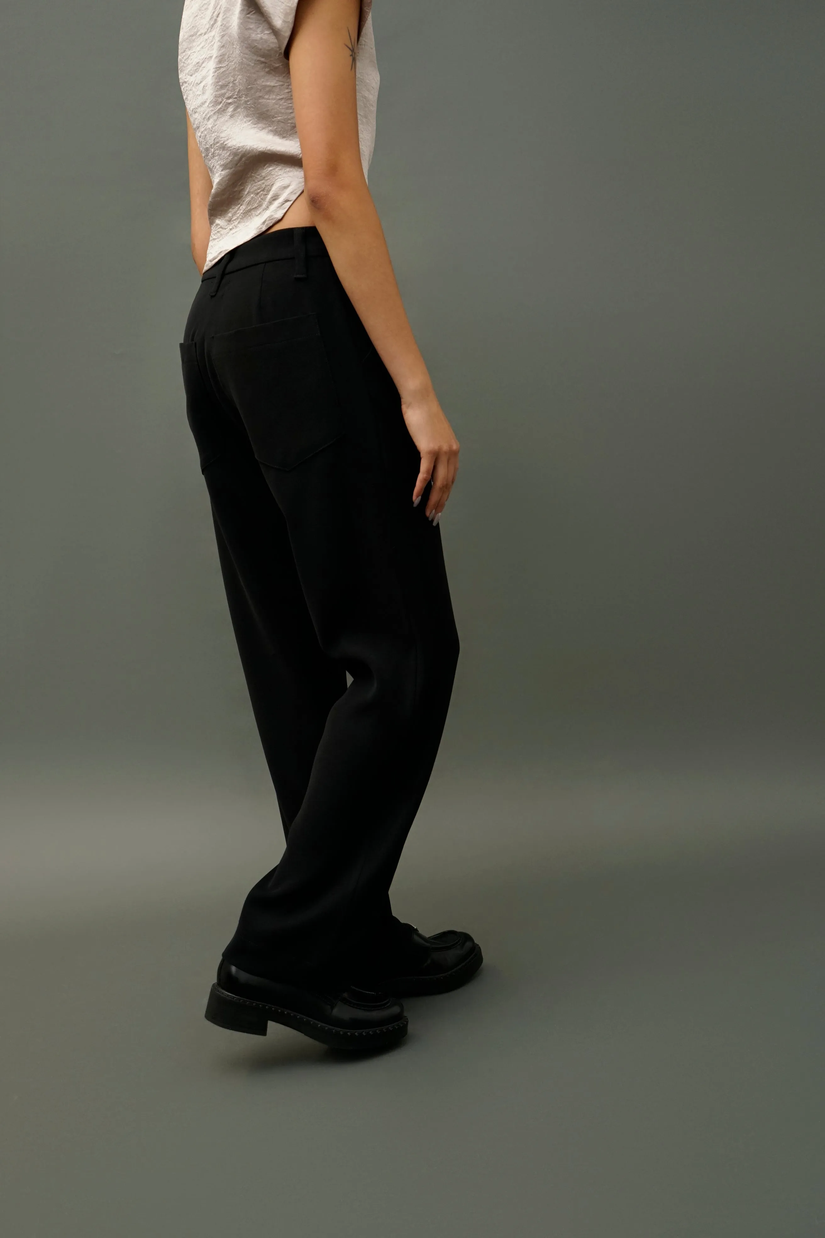 Pint Women's Black Straight Leg Pants