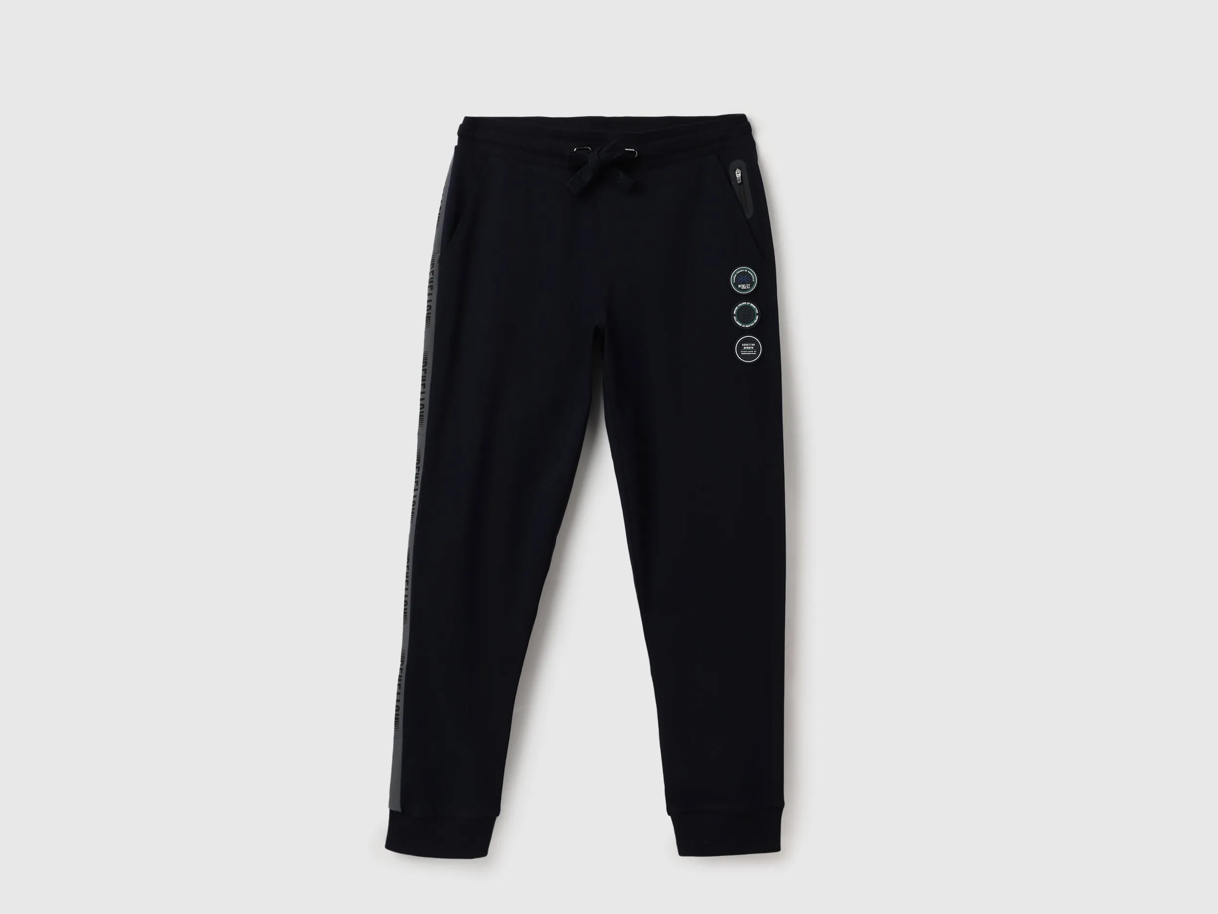 Printed Regular Fit Mid Waist Trackpants