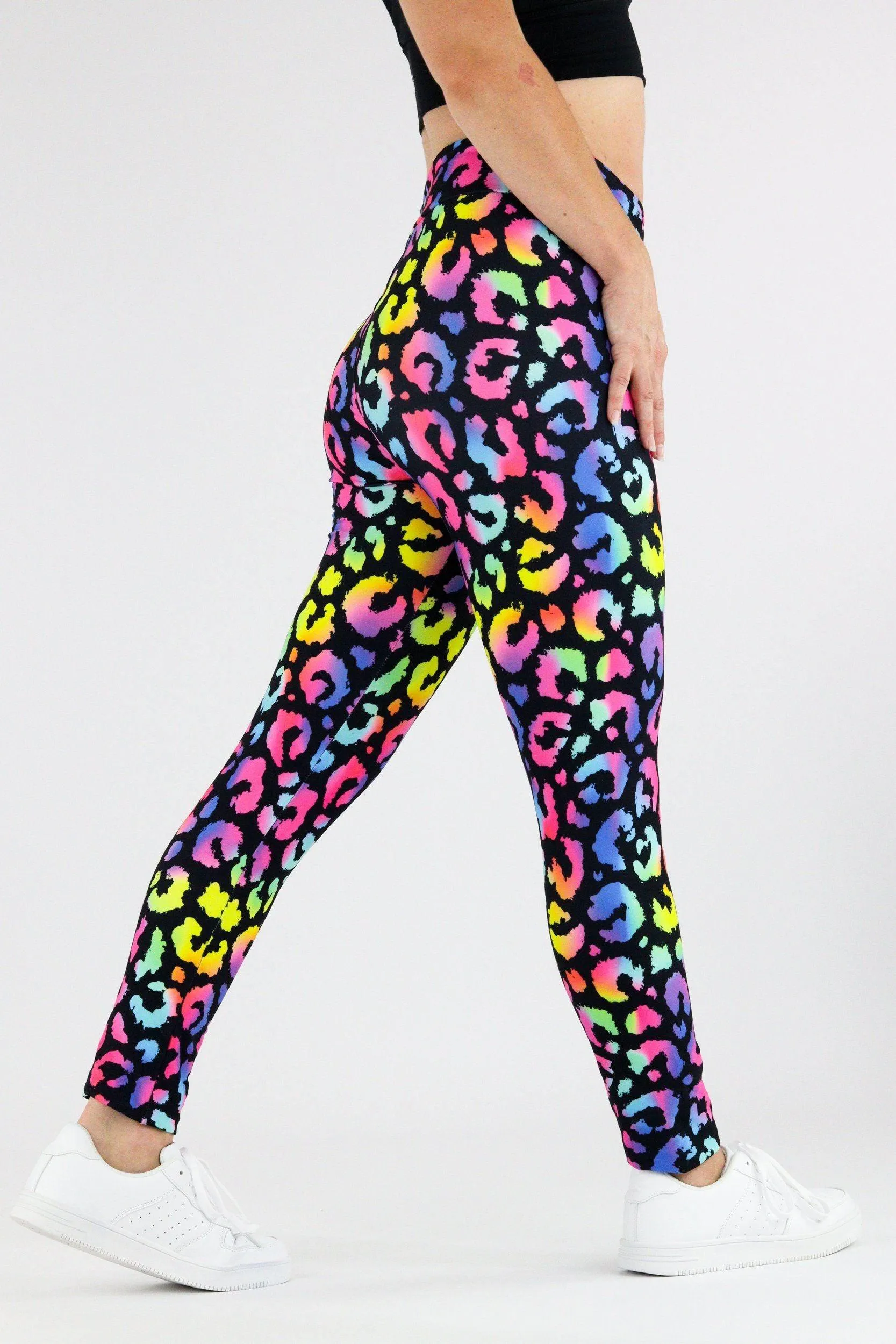 Radiant Leopard - Casual - Long Full Leggings