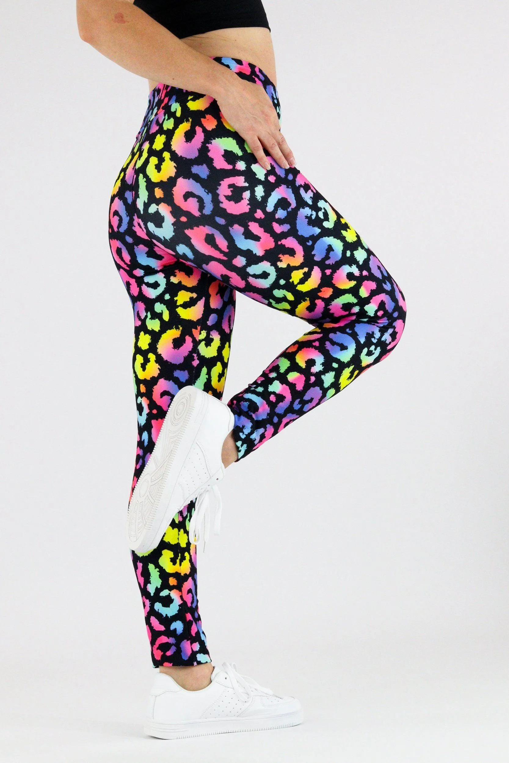 Radiant Leopard - Casual - Long Full Leggings
