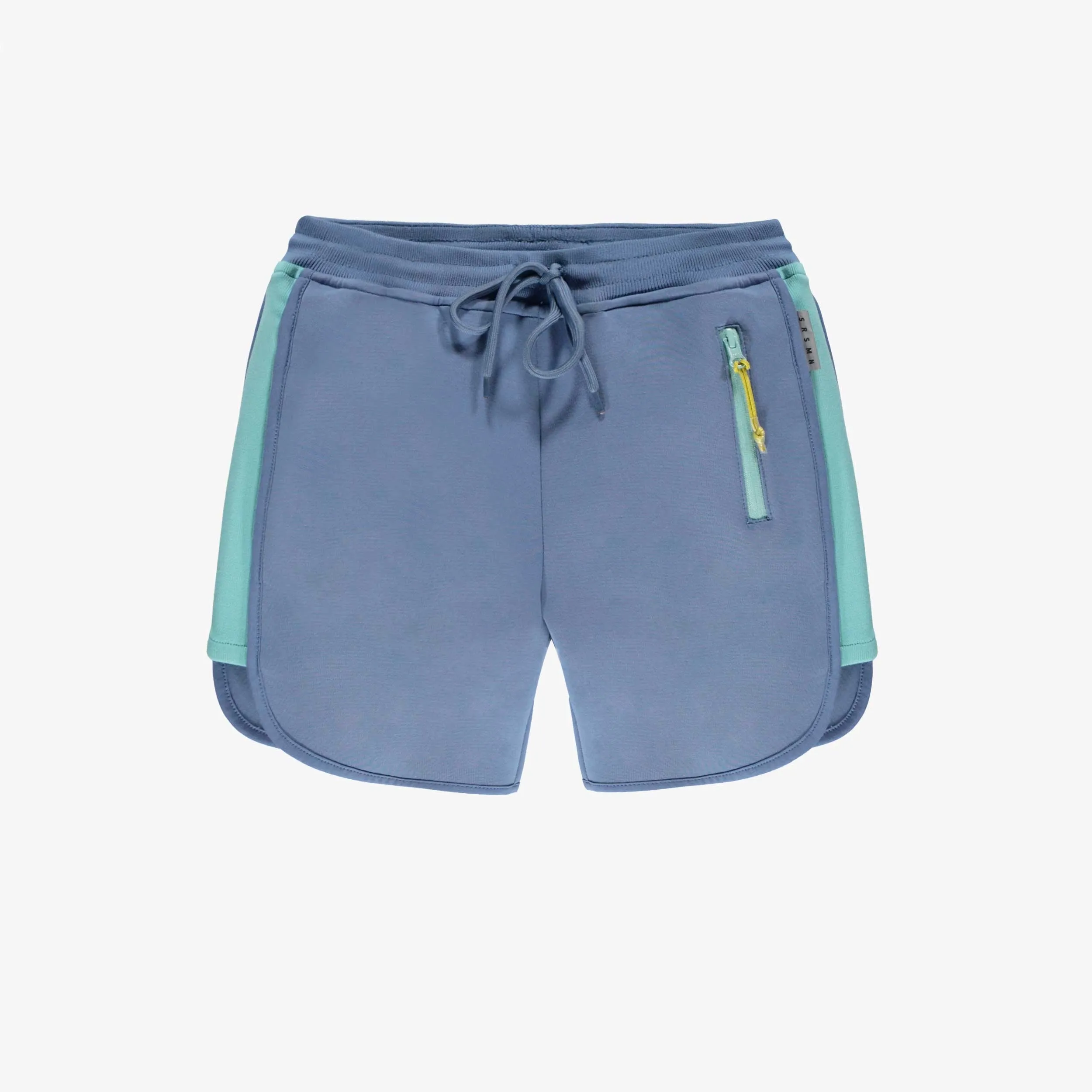 Short de sport bleu, enfant  || Blue sports shorts, child