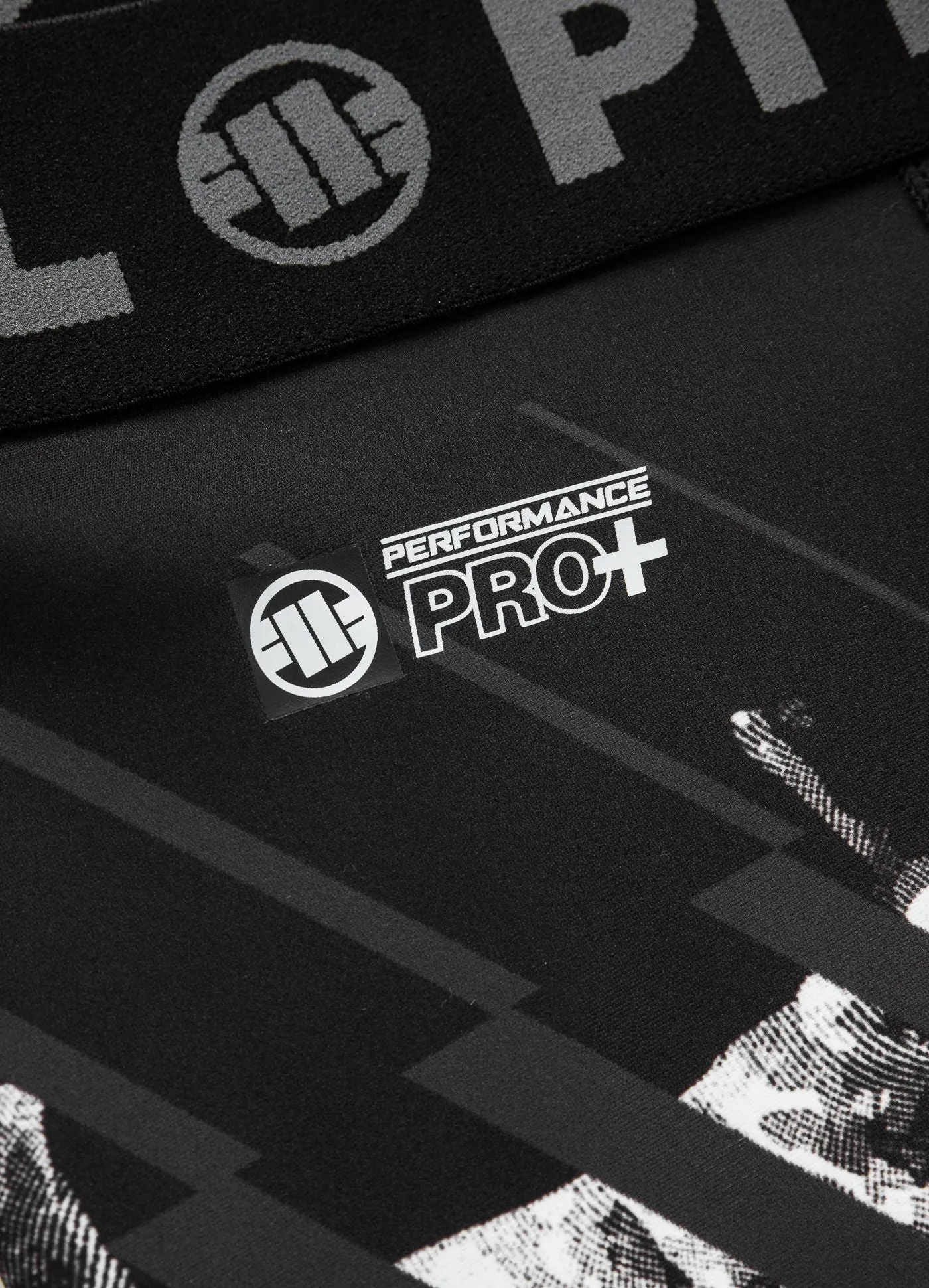 Sports Compression Pants Street Dog - Black