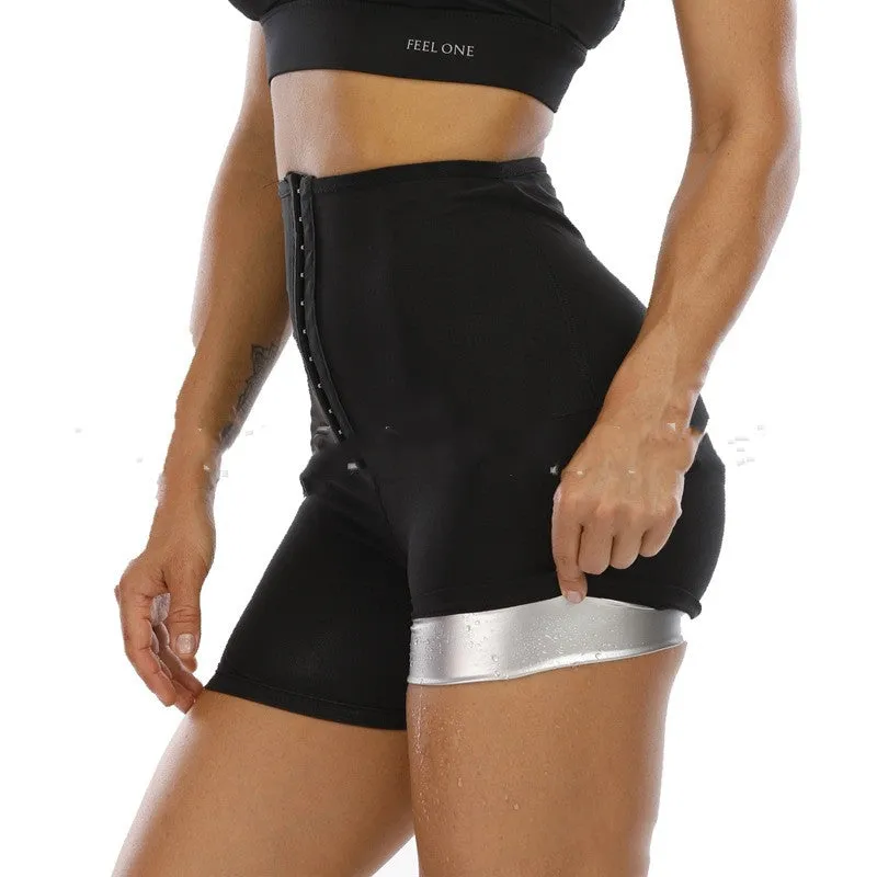 Sweat Sauna Effect: Body Shaper Slimming Pants for Fitness Workouts
