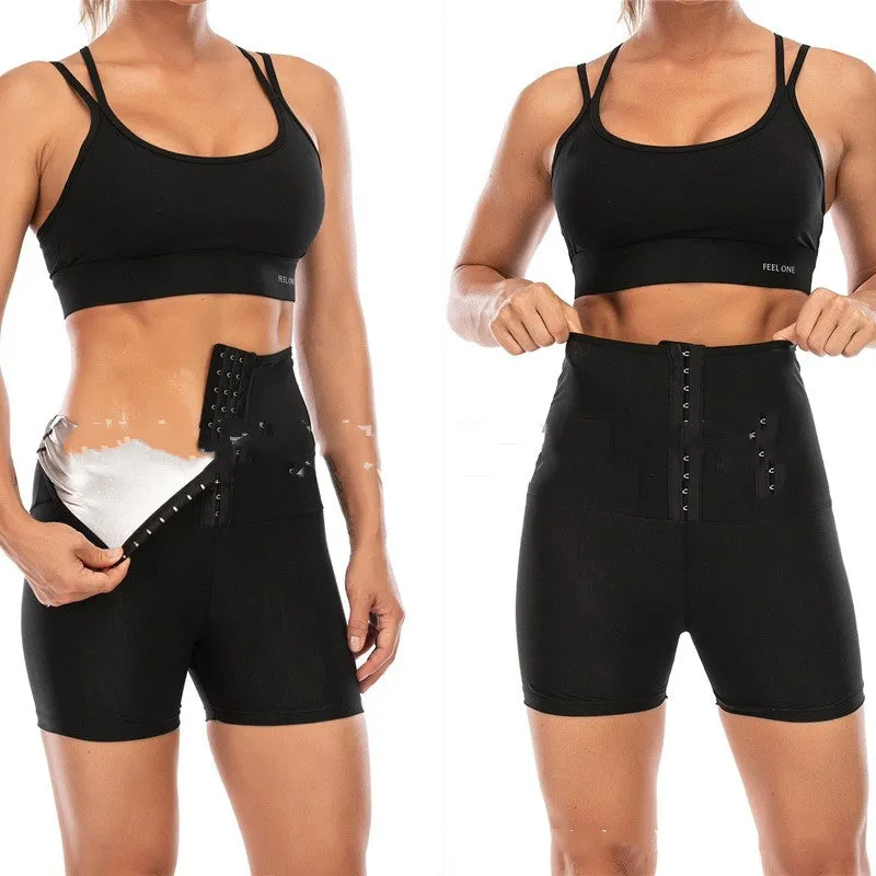 Sweat Sauna Effect: Body Shaper Slimming Pants for Fitness Workouts