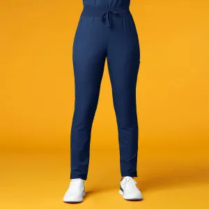Thrive 5222 Cargo Straight Slim Leg Scrub Pants Navy