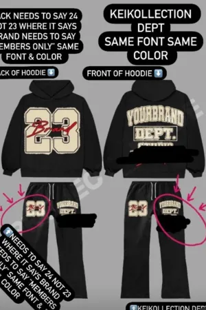 US3174 Hoodie and Sweatpants Set3