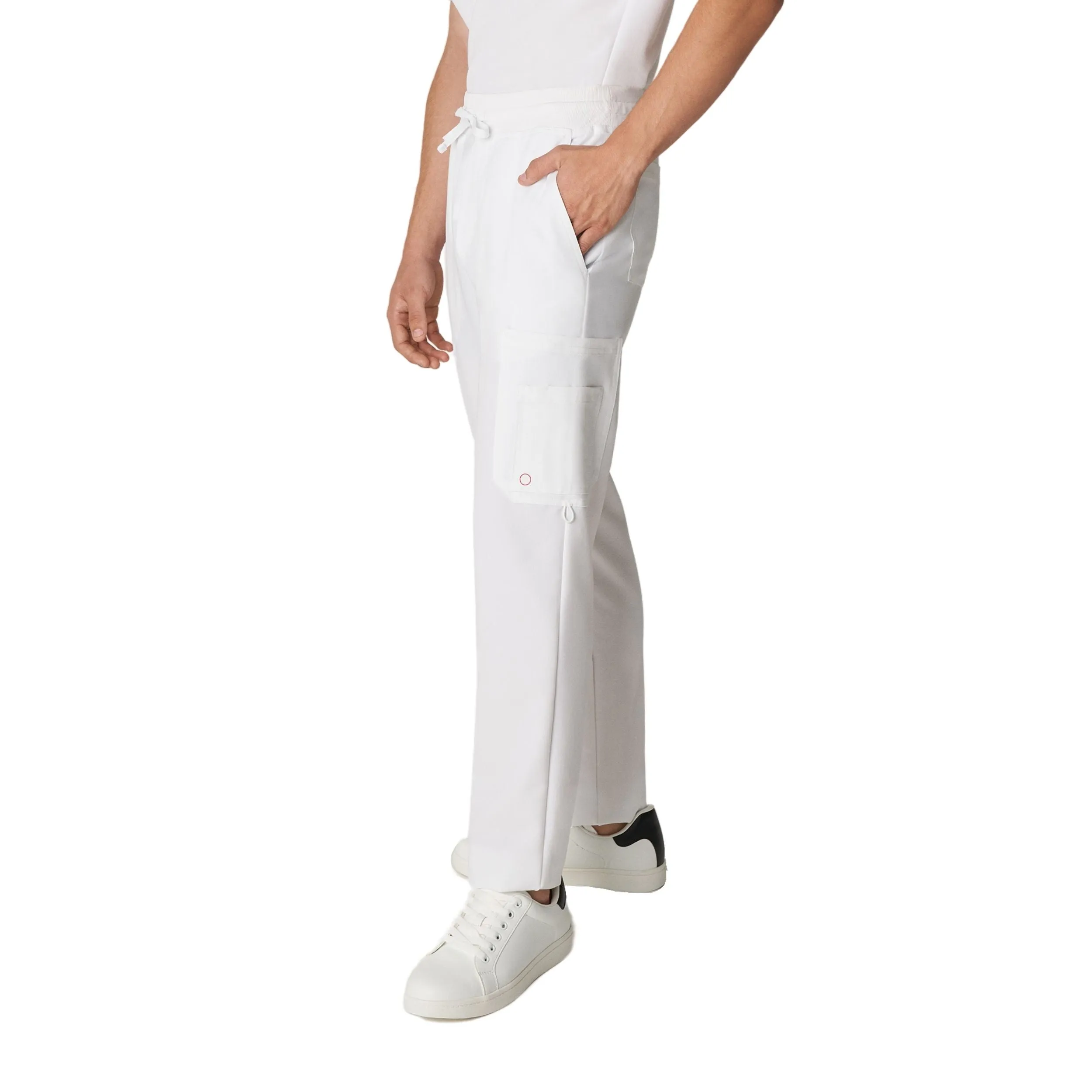 V-Tess 227 Men's Cargo Scrub Pants White
