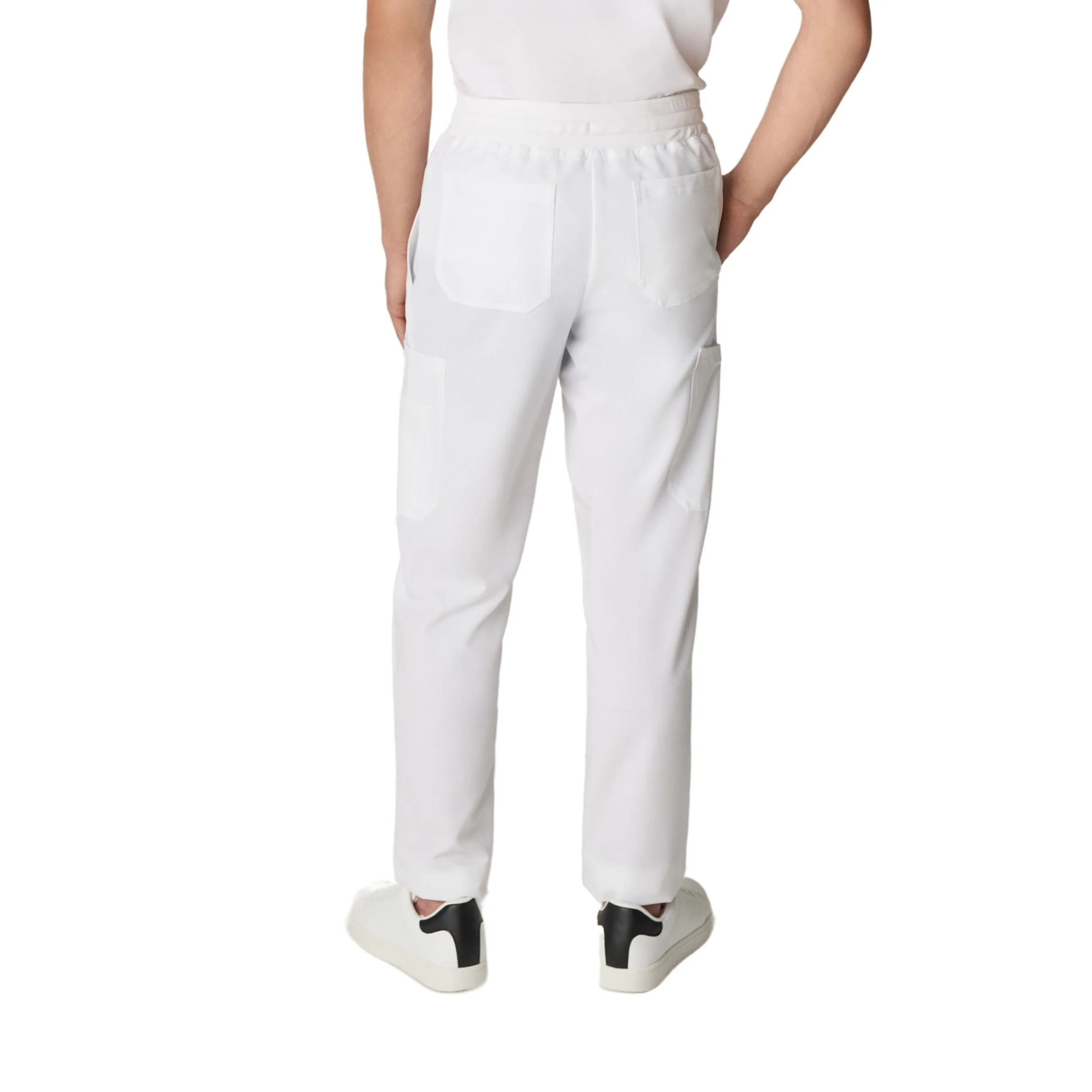 V-Tess 227 Men's Cargo Scrub Pants White