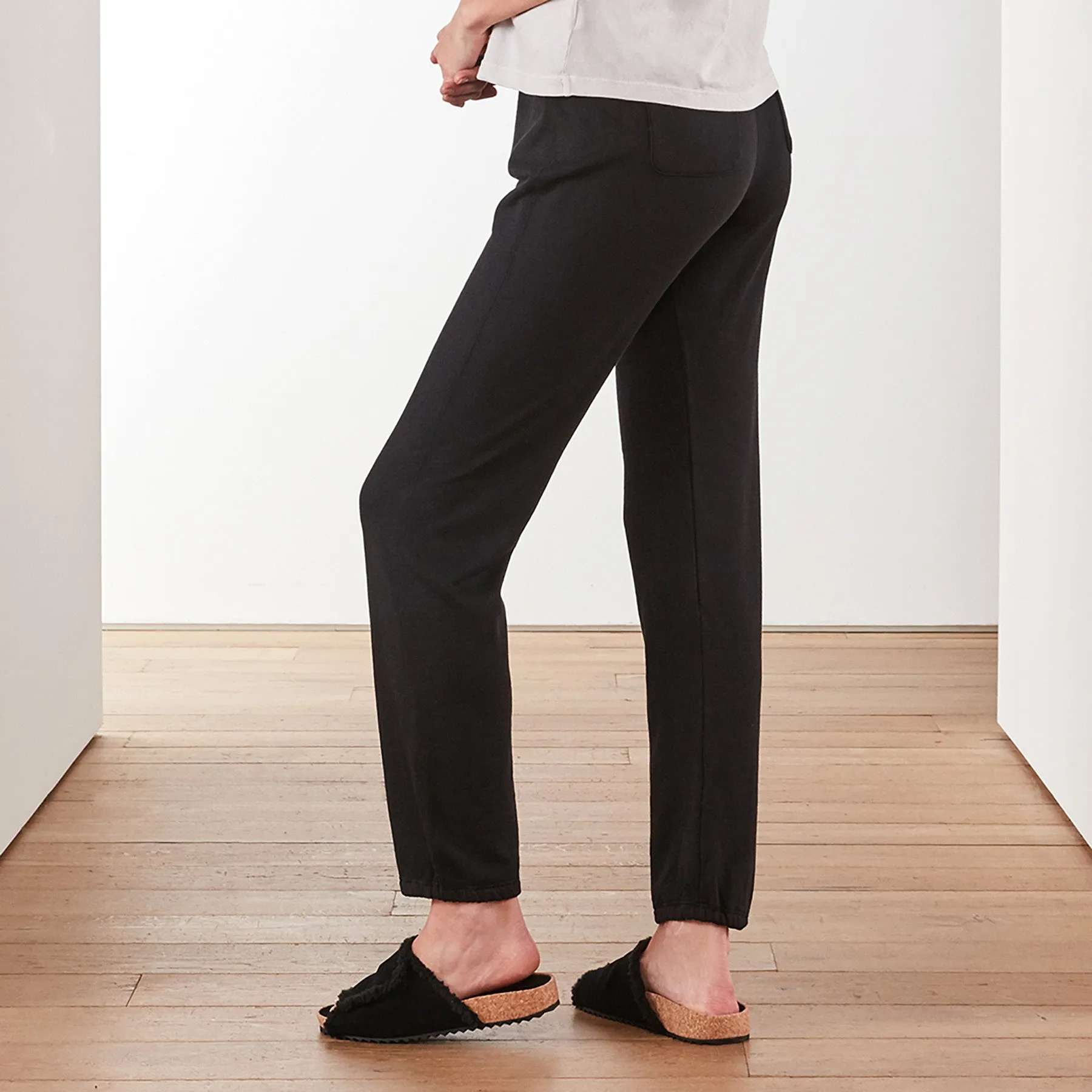 Vintage French Terry Sweatpant - Black