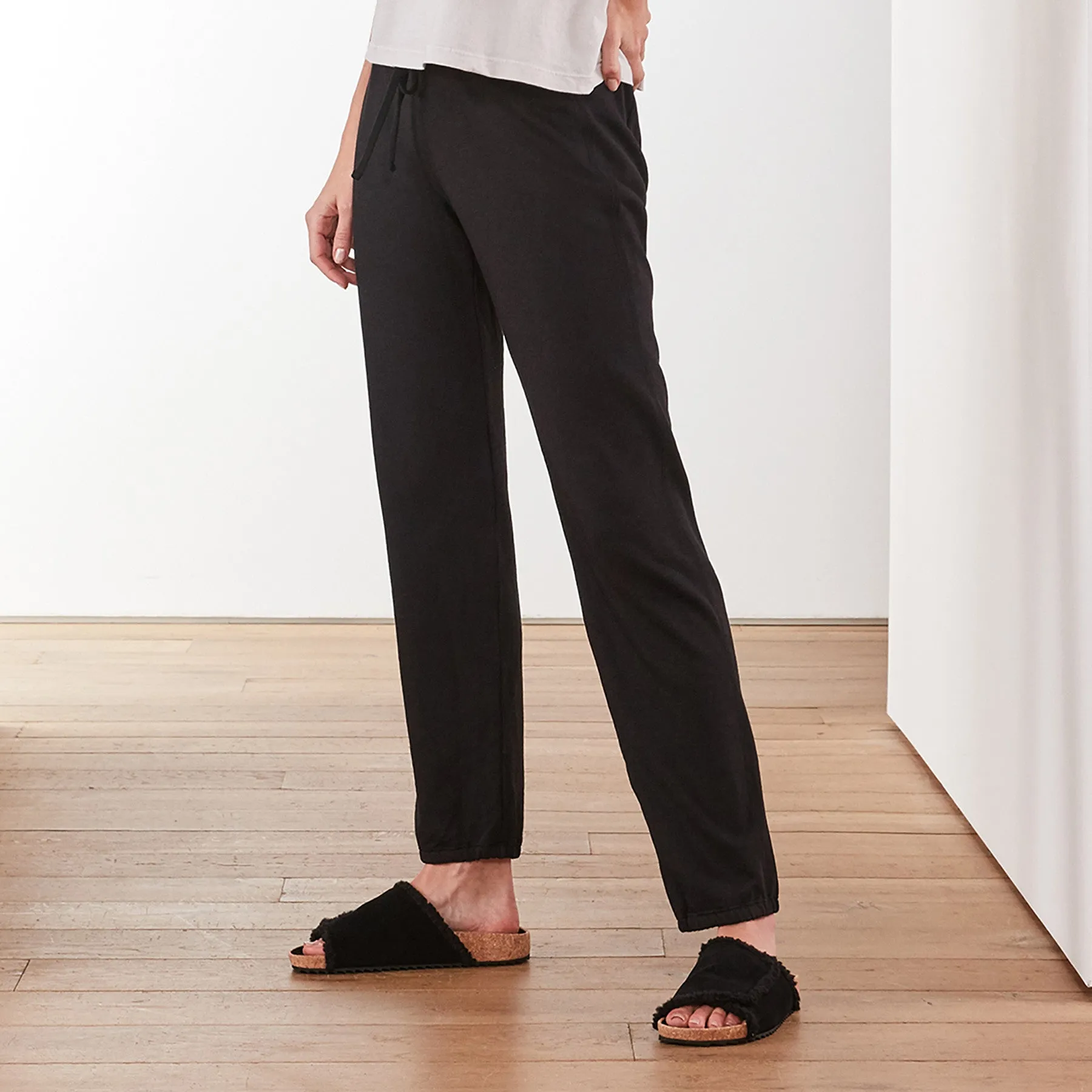 Vintage French Terry Sweatpant - Black