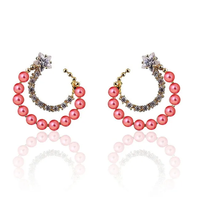 Vintage Water Drop Earrings For Women Gold For Women Wedding Jewelry