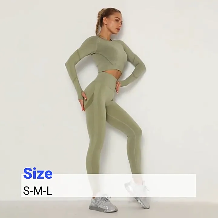 women bra sports sets running sports yoga  pants high waist textured scrunch knitted yoga sets