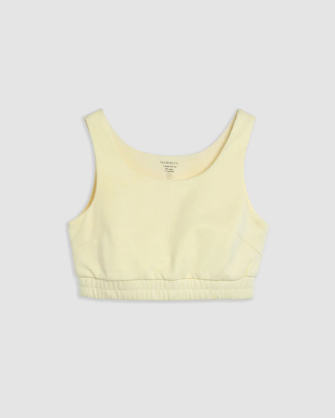 Women Terry Cropped Tank Top