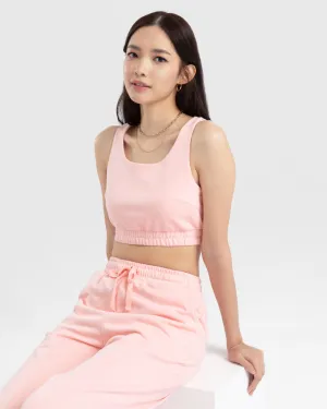 Women Terry Cropped Tank Top