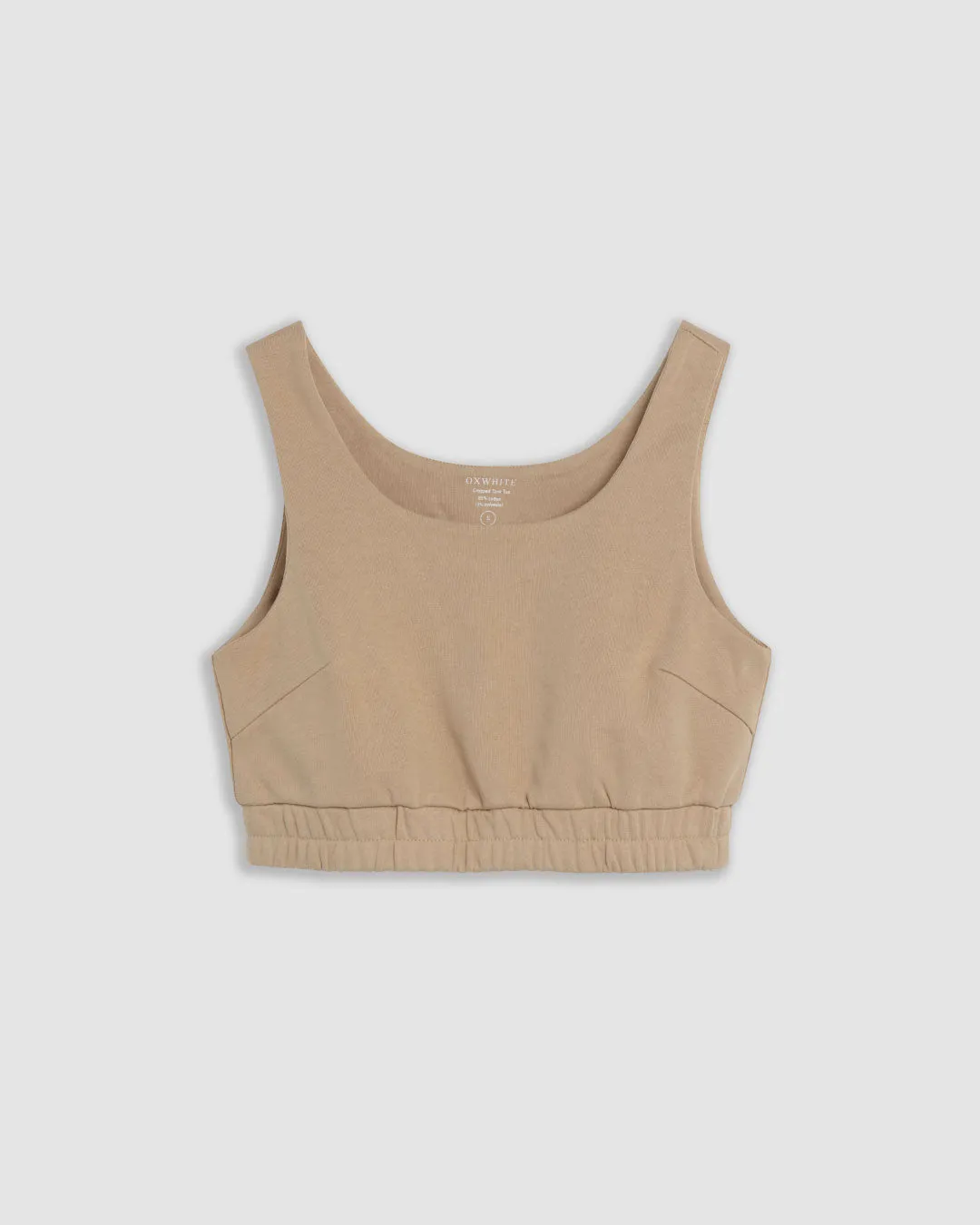Women Terry Cropped Tank Top