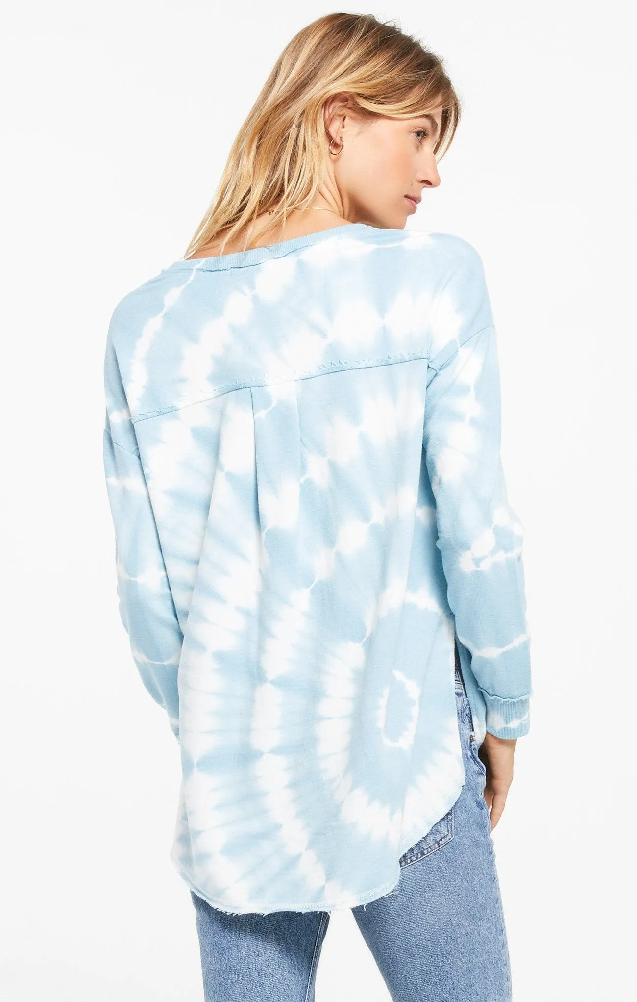 Z SUPPLY V NECK SPIRAL WEEKENDER